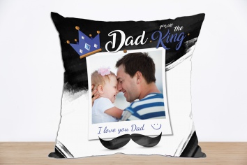 "Dad You are my King" díszpárna